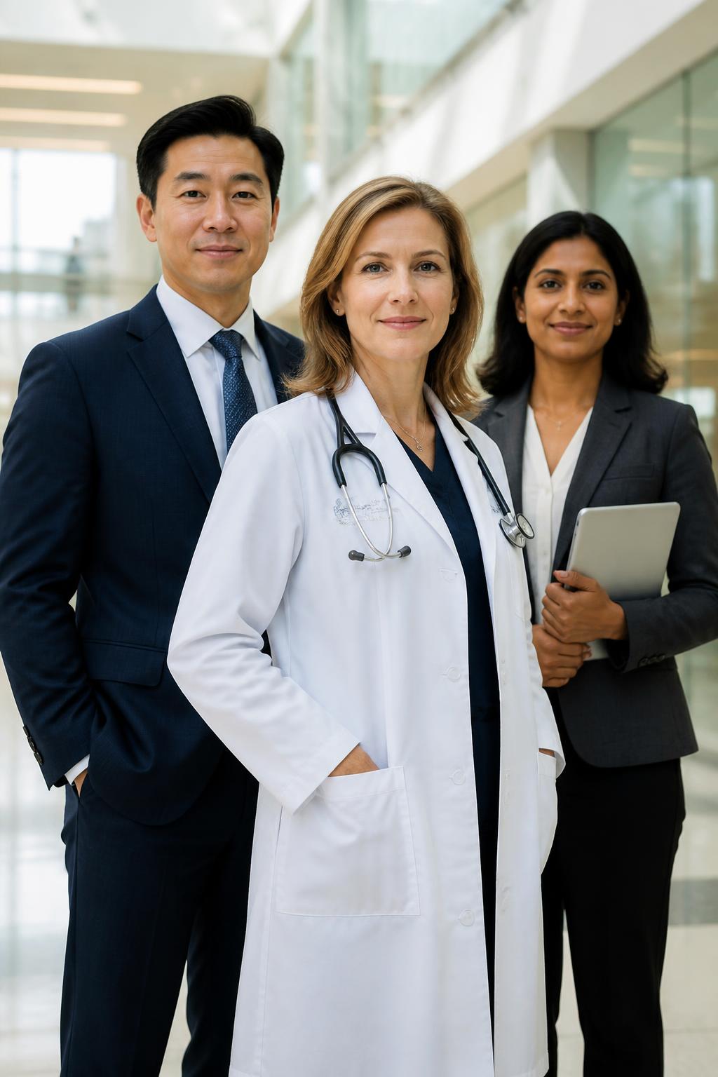 Pre-seed healthcare growth team at work