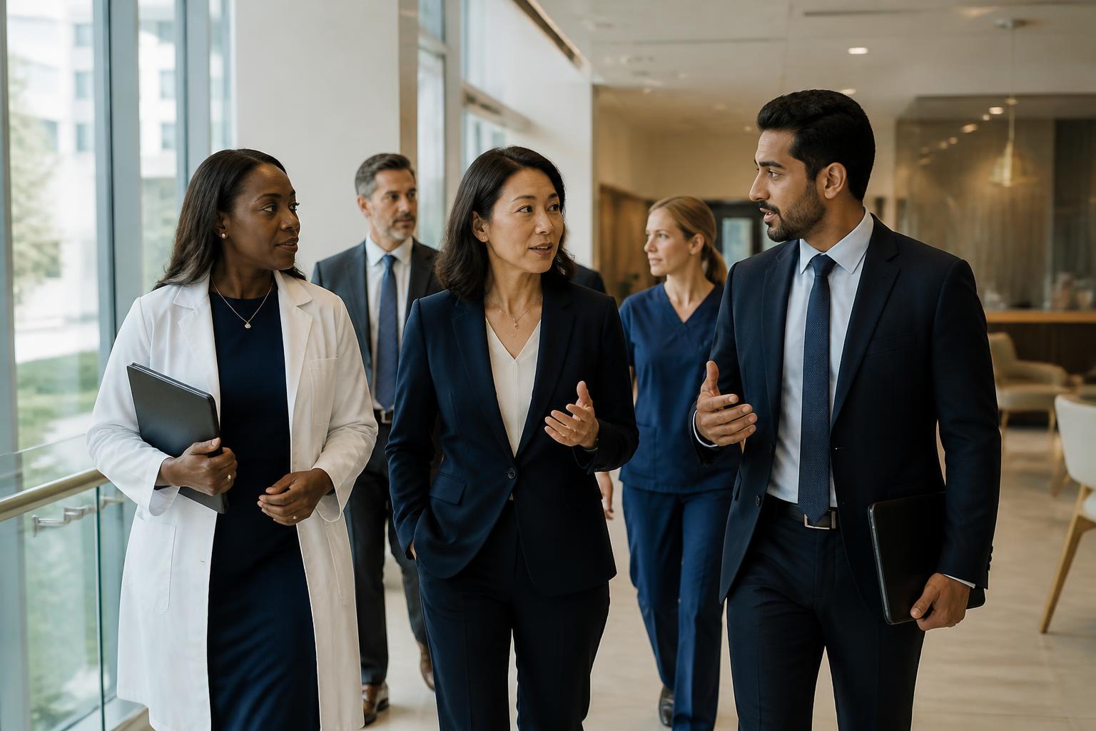 Diverse hospitals & provider groups leadership team