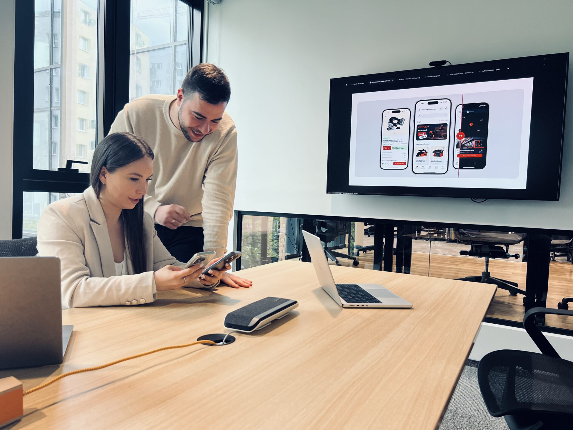Devlight team at work
